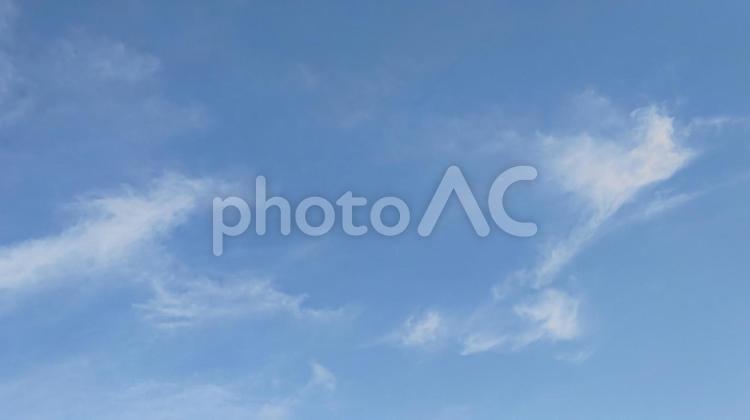 早朝４ 空,晴れ,風景の写真素材