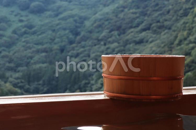 旅行や温泉のイメージ 温泉,露天風呂,旅の写真素材