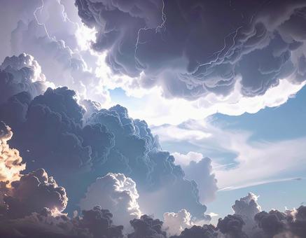 曇り空 曇り空の写真