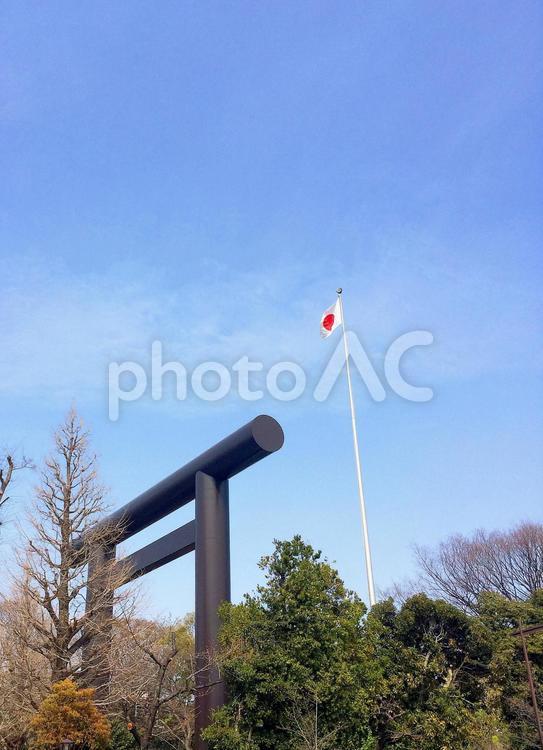東京風景・靖国神社 靖国神社,靖国,神社の写真素材