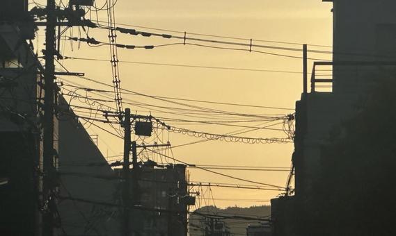 夕日 夕日の写真