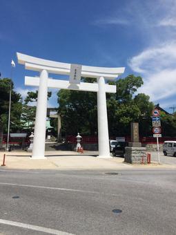 唐津神社 唐津神社 唐津神社,唐津市,佐賀県の写真素材