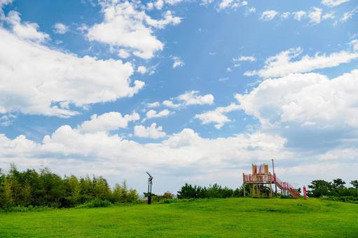 海岸公園冒険広場の風景⑸ 海岸公園冒険広場の風景⑸ 公園,海岸公園,冒険広場の写真素材