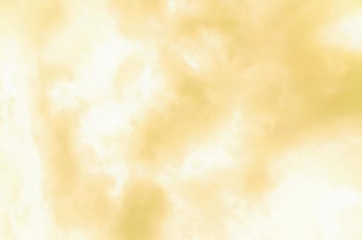 【背景素材】淡いにじみ模様、黄色の写真