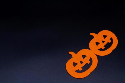 Jack O'Lantern on a black background, JPG
