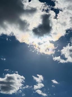 幻想的な空 幻想的な空の写真