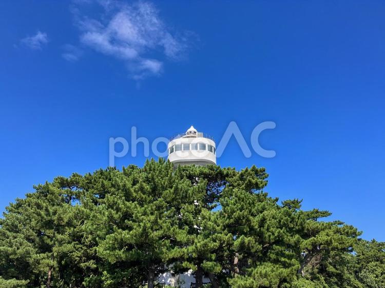 城ヶ崎海岸の門脇埼灯台 城ヶ崎海岸,海,門脇埼灯台の写真素材