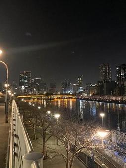 都会の夜景 都会の夜景 都市夜景,夜景,夜の写真素材