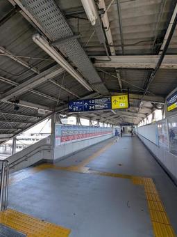 春日部駅 春日部駅 駅,構内,鉄道の写真素材