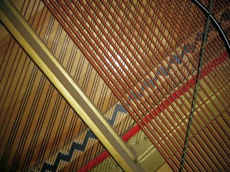 String of a piano, piano, upright, string, JPG