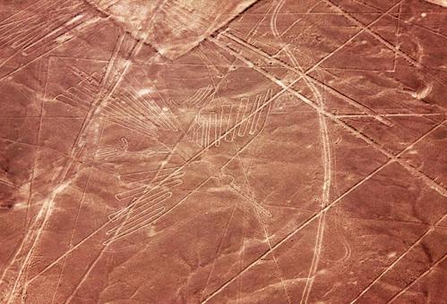 南米ペルー・ナスカの地上絵 コンドル 南米ペルー・ナスカの地上絵 コンドル ペルー,ナスカ,地上絵の写真素材