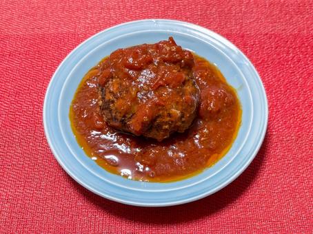 煮込みハンバーグ 煮込みハンバーグ,ハンバーグ,洋食の写真素材