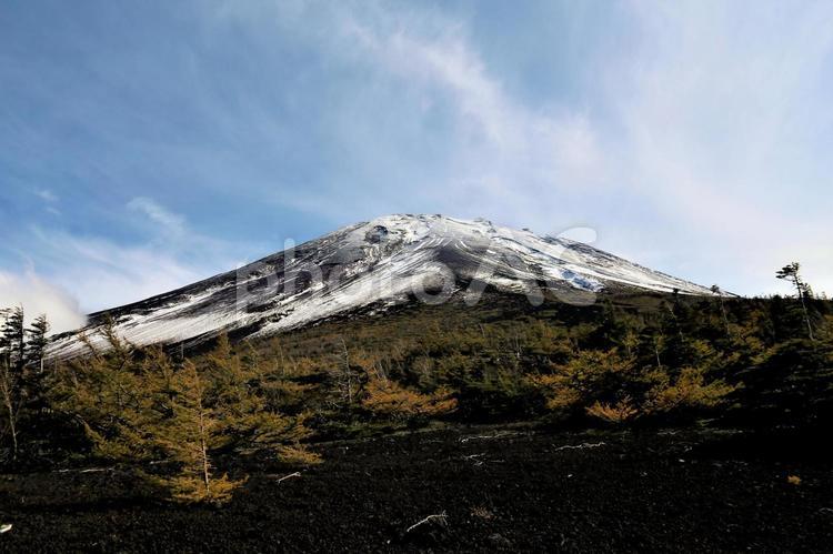 御庭からの素晴らしい景色 素晴らしい景色,御庭,富士山の写真素材