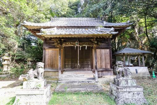 石場神社 石場神社 有田,石場神社,採石場の写真素材