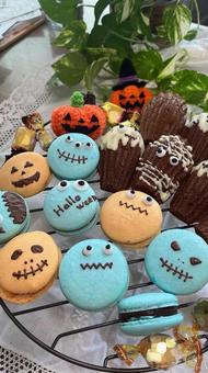 ハロウィンマカロン ハロウィンマカロンの写真