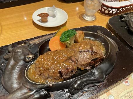 Photo, hamburger, steak, gourmet, 