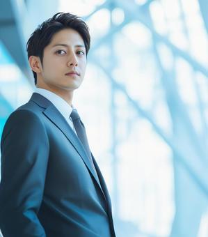 男性社員 男性社員の写真