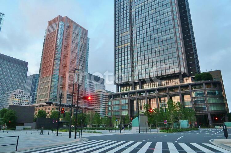 丸の内オフィス街のビル 丸の内,ビル,オフィスの写真素材