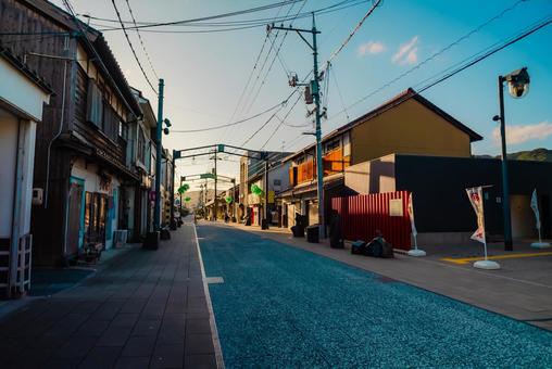 【鳥取】妖怪の街米子の水木しげるロード 鳥取,米子,妖怪の写真素材