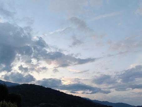 空 夕焼け 空 夕焼けの写真