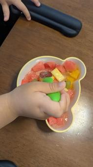 幼児のデザート 幼児のデザート ヘルシー,デザート,ゼリーの写真素材