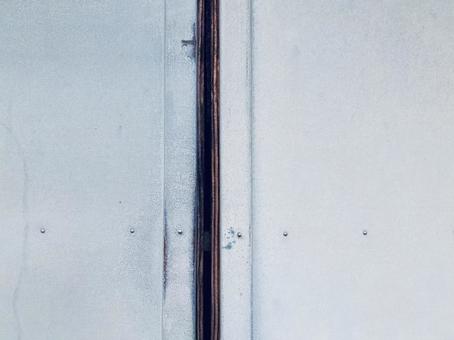トタン雨戸袋テクスチャー トタン雨戸袋テクスチャーの写真
