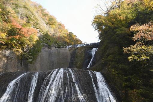 袋田の滝 滝,名瀑,日本三大名瀑の写真素材