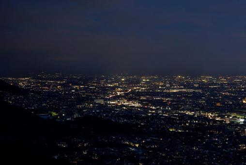 大阪の夜景 夜景,大阪,夜の写真素材