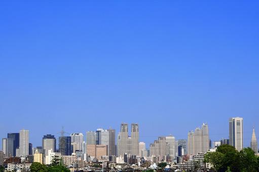新宿的藍天, JPG 新宿的藍天, 신주쿠, 니시 신주쿠, 도청, JPG