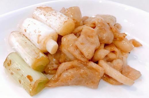 Chicken skin teriyaki, JPG Chicken skin teriyaki, JPG
