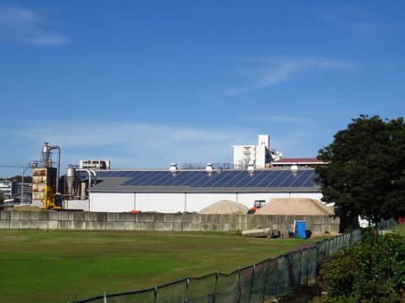 Photo, solar power, solar, factory, 