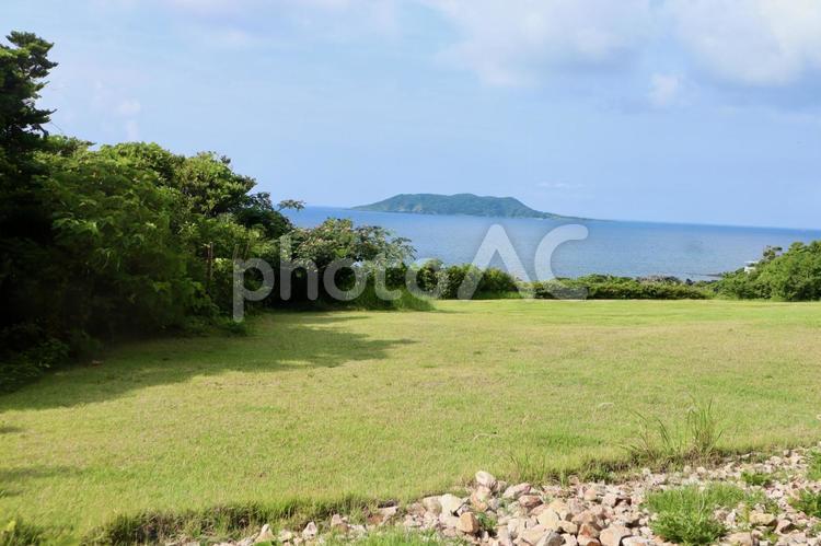 五島列島福江島の海 五島列島,福江島,長崎県の写真素材
