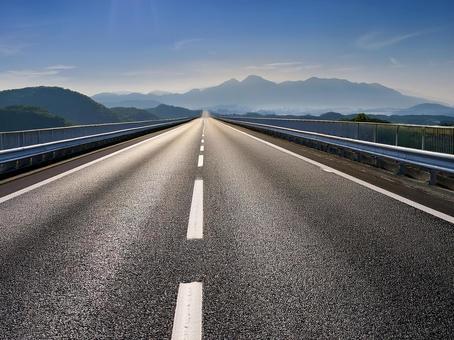 舗装道路_AS000005 舗装道路_AS000005の写真