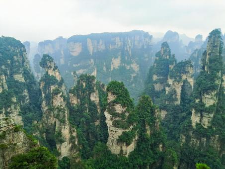 中国・張家界(武陵源) 中国・張家界(武陵源) 中国,張家界,世界遺産の写真素材
