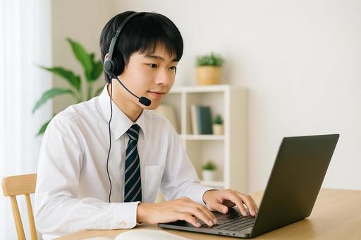 授業後に先生へ質問する生徒 授業後に先生へ質問する生徒の写真