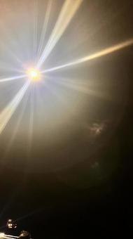 Photo, luz de rua, luz, noite, 