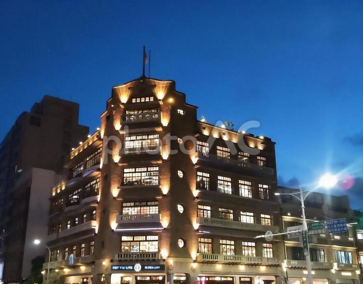 台湾　台南　日本時代に建てられた林百貨店 台湾,台南,林百貨店の写真素材