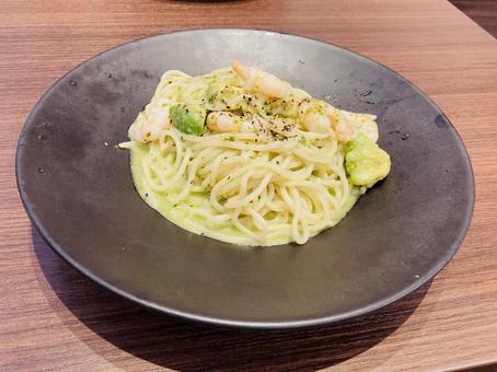 Avocado and Shrimp Genovese, JPG Avocado and Shrimp Genovese, JPG