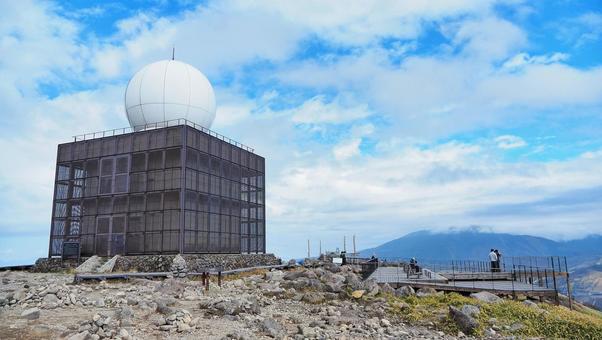 車山 霧ヶ峰,車山,登山の写真素材