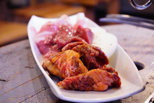 焼肉 焼肉,肉,店内の写真素材