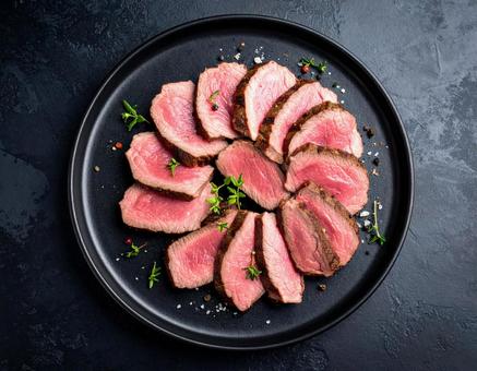 牛肉のたたき 牛肉のたたきの写真