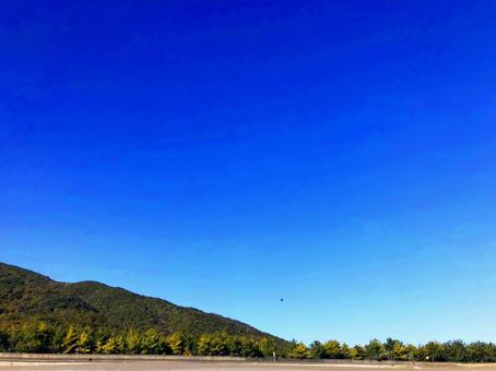 空と山 空と山の写真