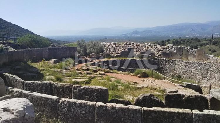 ミケーネ古代遺跡（ギリシャ） ミケーネ,ギリシャ,古代遺跡の写真素材