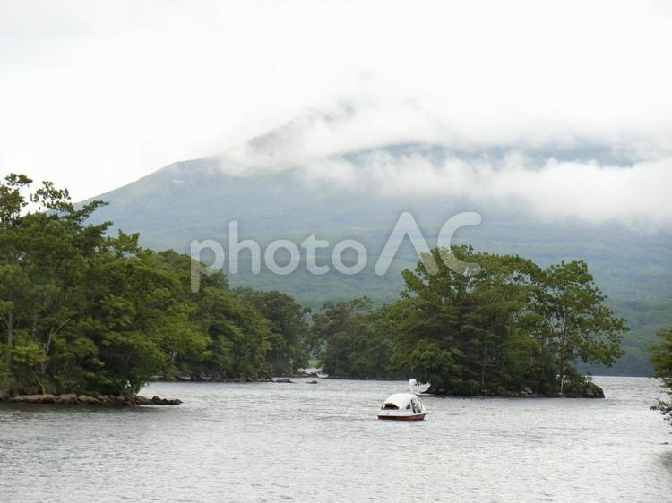 大沼国定公園(北海道) 北海道,函館,大沼の写真素材