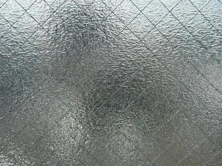 ワイヤー入りすりガラス 建材テクスチャ すりガラス,ワイヤーガラス,テクスチャの写真素材