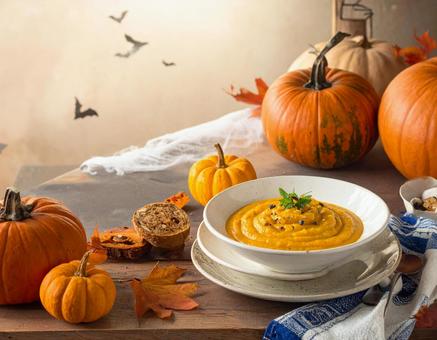 ハロウィンのイメージ素材の写真