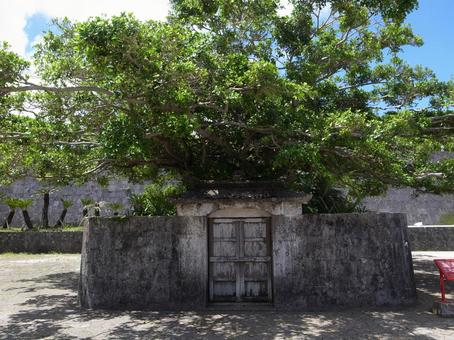 首里森御嶽の写真