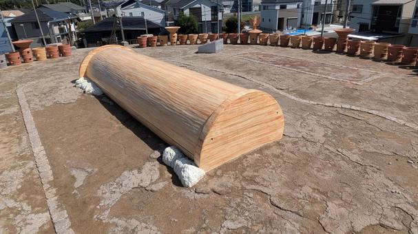 しだみ古墳群の木簡模型 しだみ古墳群の木簡模型 愛知県,しだみ古墳群,古墳の写真素材