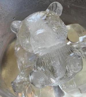 クマさんの氷 クマさんの氷 クマ,ベアー,氷の写真素材