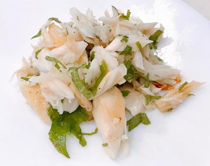 Mackerel and perilla leaves, JPG Mackerel and perilla leaves, JPG